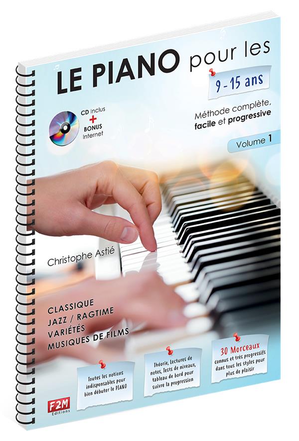 Méthode de piano t.1 - cours élémentaire