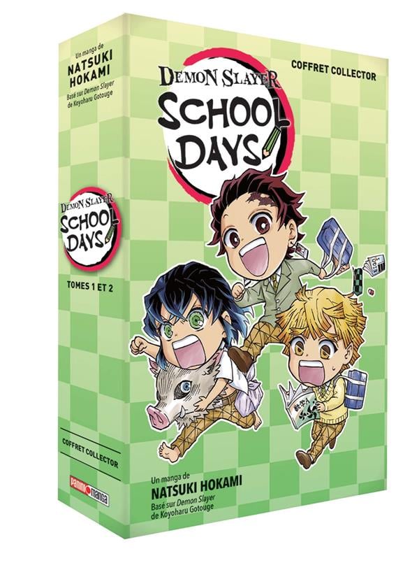 Demon slayer : school days - coffret tomes 1 et 2 - Mangas Shonen