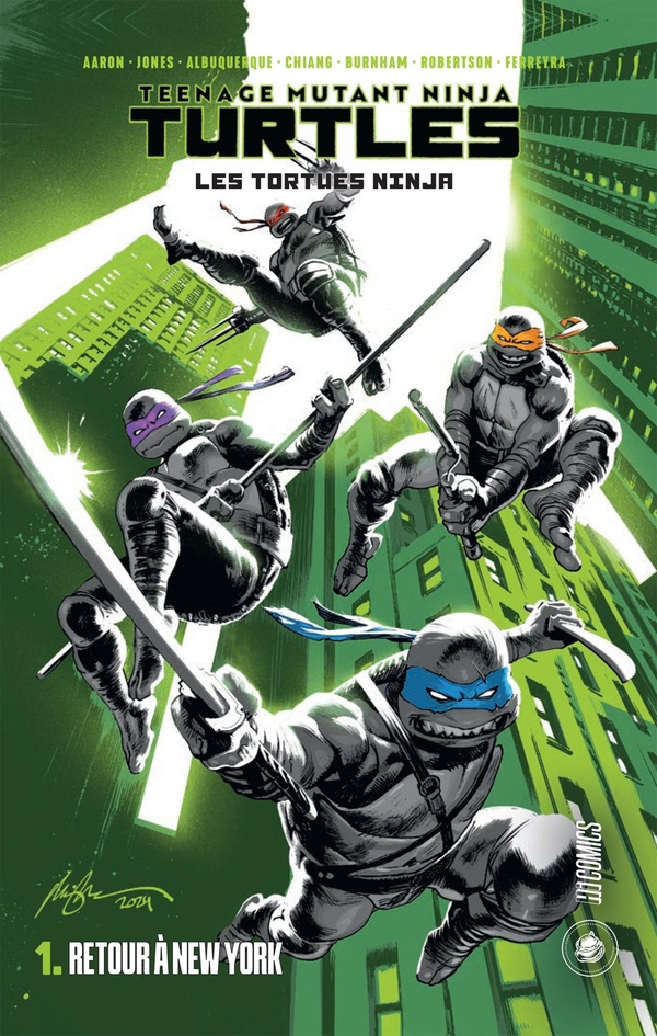 Les Tortues Ninja TMNT Tome Retour à New York Jason Aaron