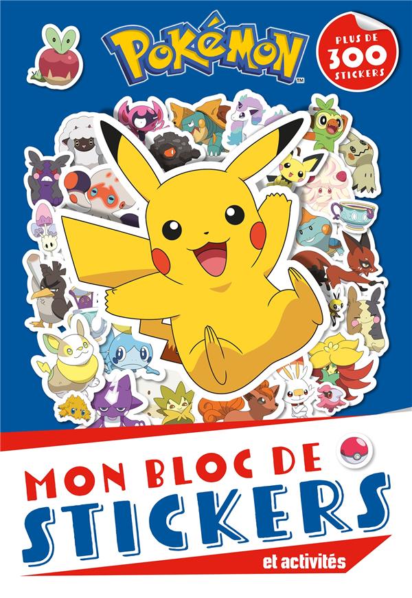 Pokemon - mon bloc de stickers et activites - 2017142638 - Livres