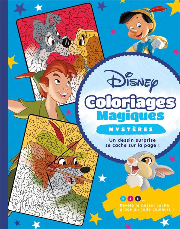 Disney classiques - coloriages magiques - mysteres : Collectif - 2017174688  - Livres jeux et d'activités