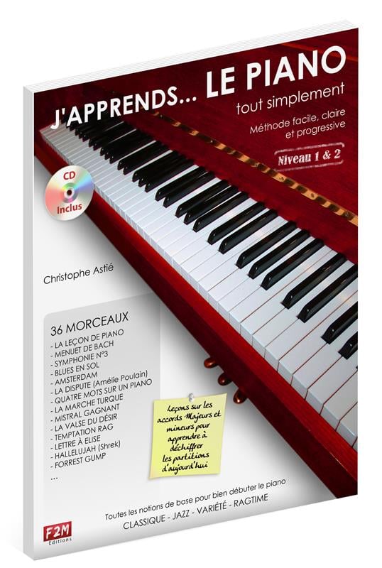 Stickers pour piano et clavier - Partitions - Méthodes