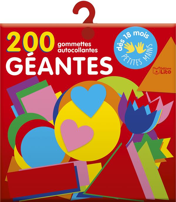 200 gommettes géantes pour les tout-petits : Collectif - Livres