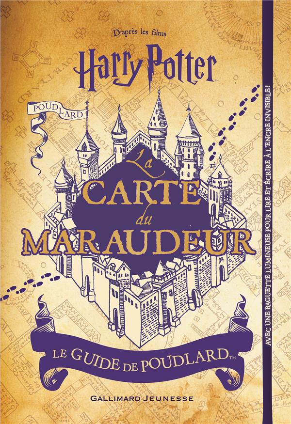 Harry Potter : la carte du Maraudeur : Collectif - 2075104050 - Livres jeux  et d'activités