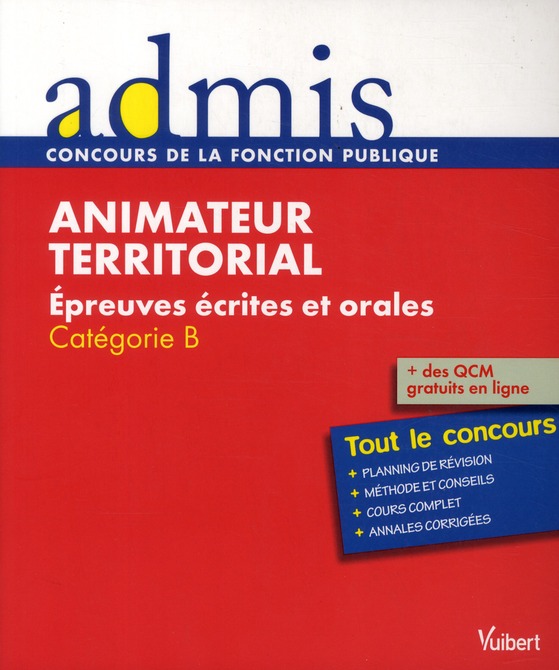 Animateur Territorial - Catégorie B - Tout Le Concours : Olivier ...