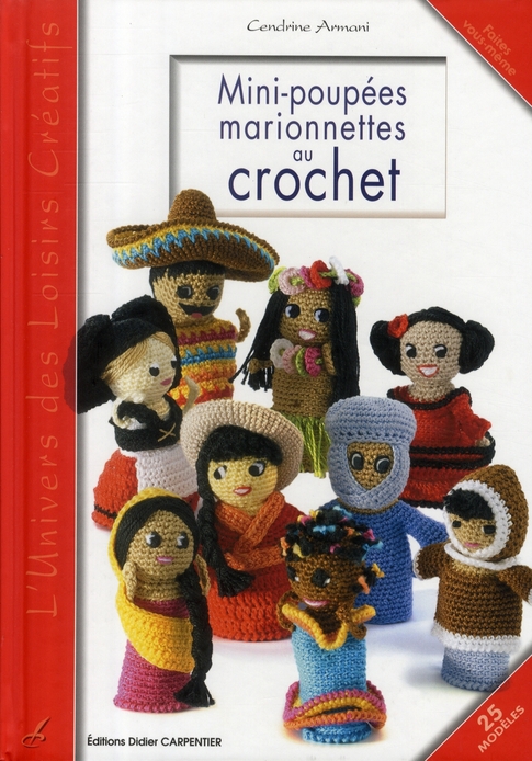 Ensemble de marionnettes à doigts au crochet Animaux domestiques et  sauvages. Crochet de marionnettes à doigts. -  France