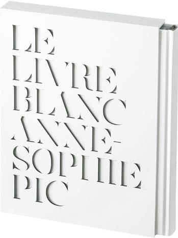 Le livre blanc : Anne-Sophie Pic - 2012384013 | Cultura