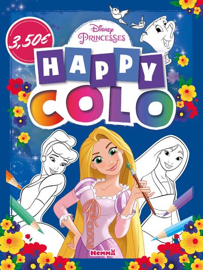 Coloriage Princesse Magique Disney Blanche Neige Et Raiponce Dessin Magique  à imprimer