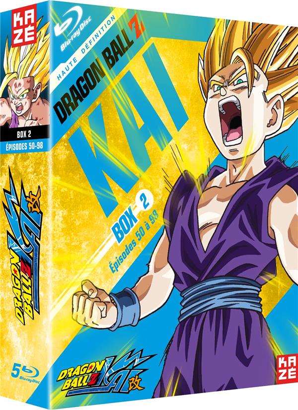 BOX DRAGON BALL Z KAI VOL.2 (QTD: 4) - - - DVD