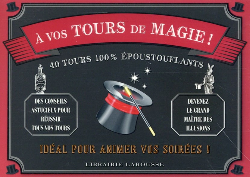Jeu de Magie Pour Enfant 40 Tours - Clementoni - Nouvelle Version