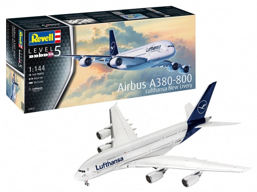 Maquette avion - Airbus A380-800 Lufthansa - Kits maquettes tout