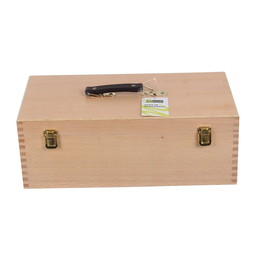 HURRISE boîte de peintre Boîte de rangement pour outils de peinture en bois  rétro