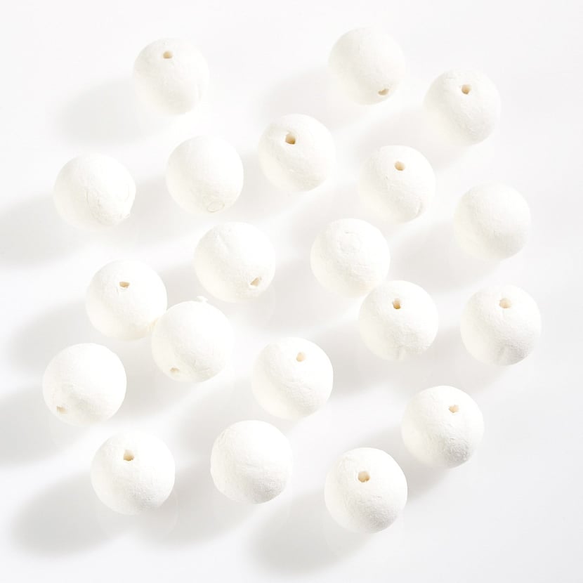 Set de 20 boules de coton diamètre 3 cm - Créalia - Coffrets objet
