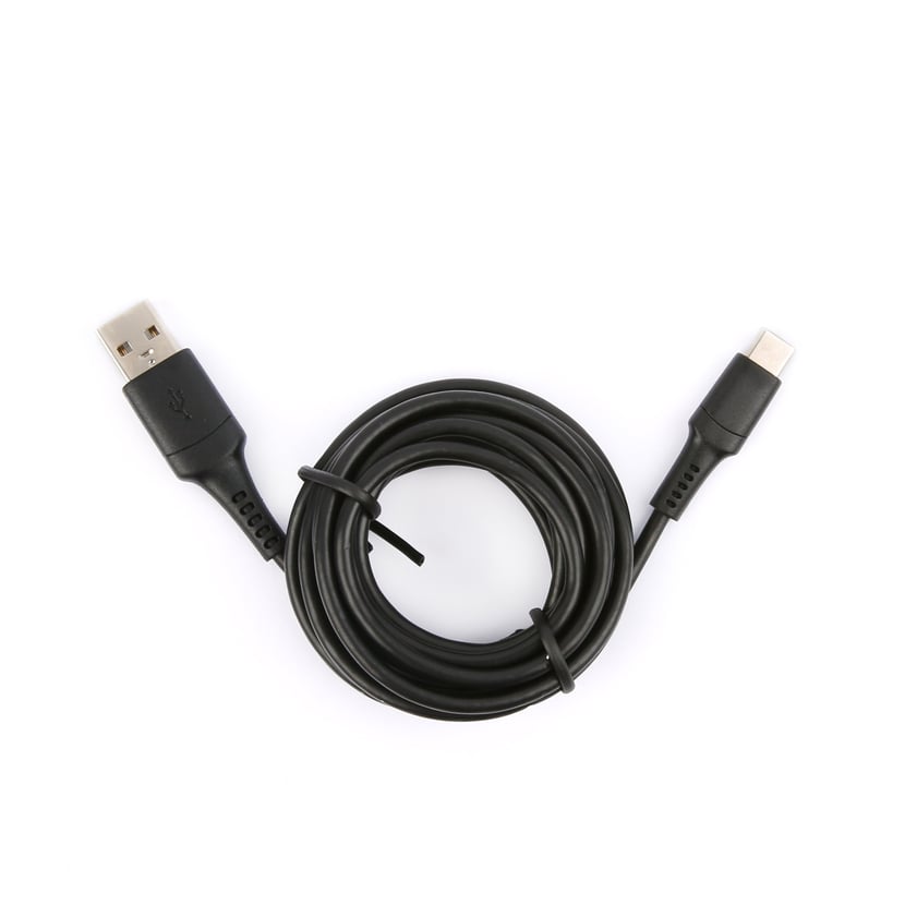 Câble USB-A vers USB-C - Noir - Cultura -2 m - Chargeurs USB - Chargeurs -  Connectiques Smartphone - Matériel Informatique High Tech