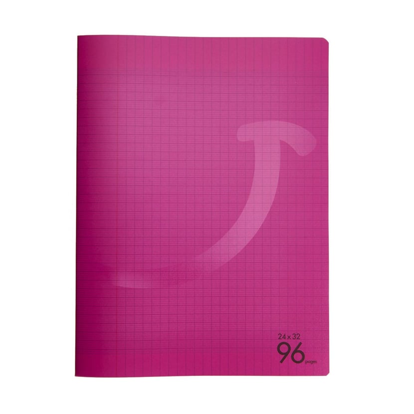 Cahier A4 grands carreaux 80P 90g lilas - Notebook Miquelrius