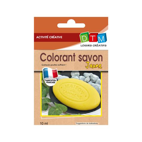 Colorant savon - jaune - 10ml