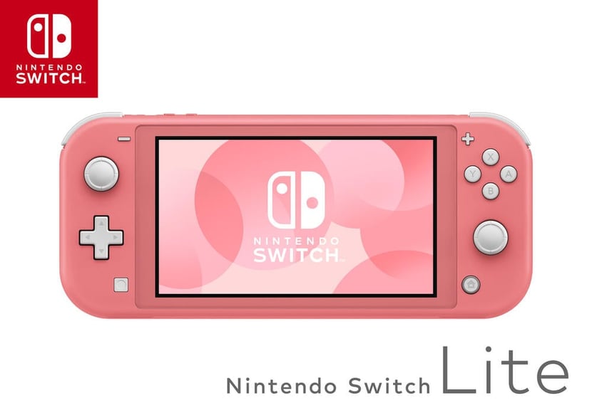Pack Console Nintendo Switch Lite Corail + Animal Crossing : New
