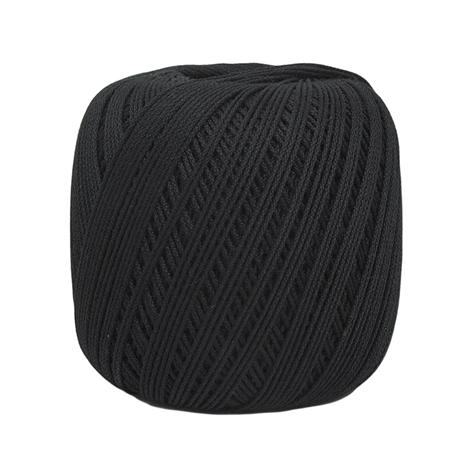 Coton Cablé n°5 - Noir - 27 - Distrifil - Fil à crocheter - Crochet