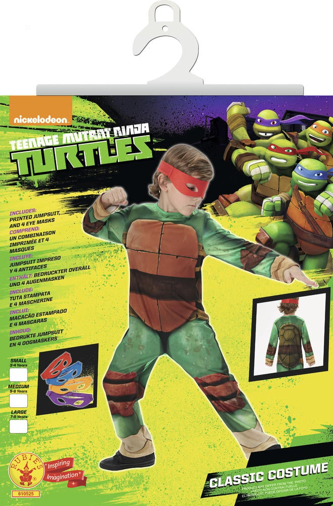 Kit deguisement tortue ninja des 3 ans, fetes et anniversaires
