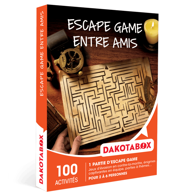 Coffret cadeau Dakotabox - Escape game entre amis