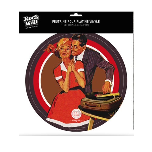Feutrine vinyle - Legend rouge - Accessoires vinyles