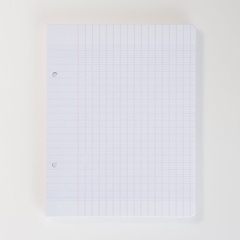 Feuilles simples blanches - 17 x 22 cm - 200 pages grands carreaux - 90  g/m² - Cultura - Feuille Simple - Copies - Feuilles