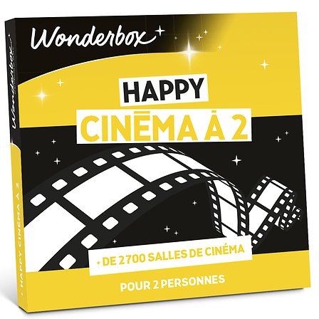 Coffret cadeau - Happy cinema à 2