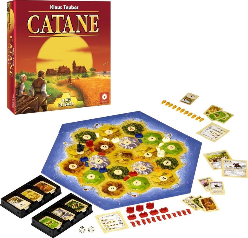 Jeu Colons de Catane (nouvelle version) - Jeux de stratégie expert - Jeux  de stratégie
