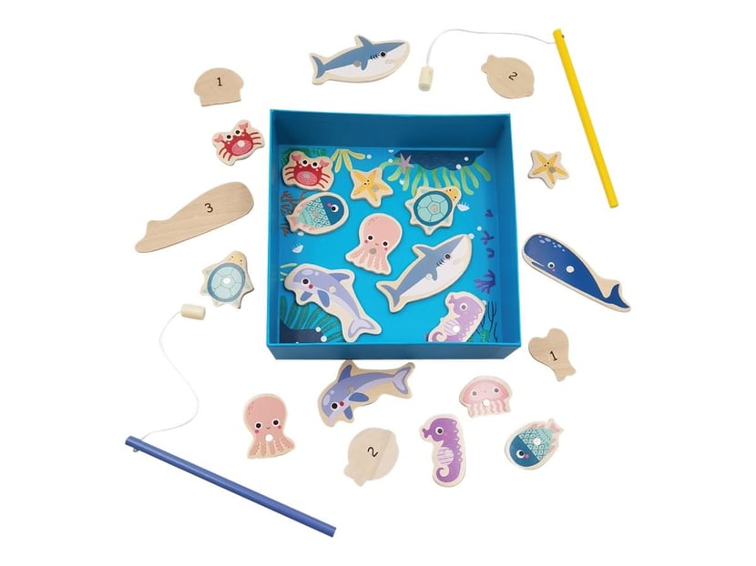 Jeu de pêche magnétique enfants façon Montessori – Univers Magnétique