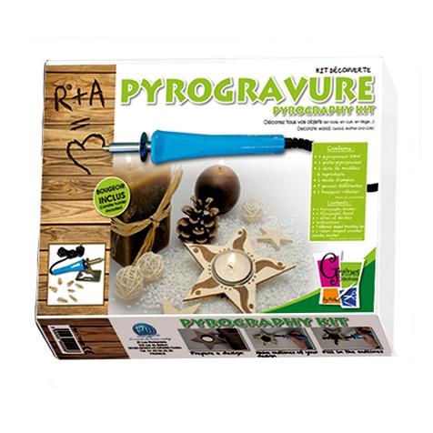 Kit de pyrogravure sur bois pour débutant, Pyrograveur pour débutant, Kit  pour apprendre la pyrogravure Kit DIY pyrogravure sur bois -  France