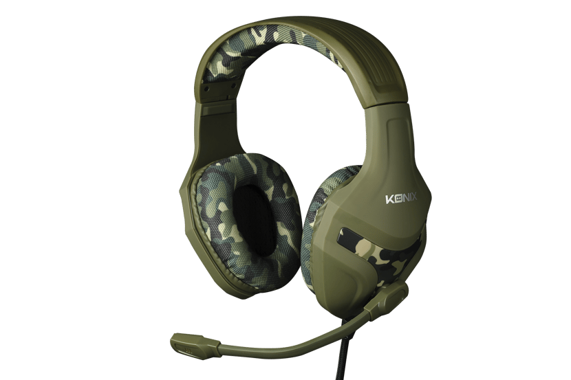 Konix Mythics PS-400 - micro-casque - camouflage - Accessoires PS4 -  Playstation 4