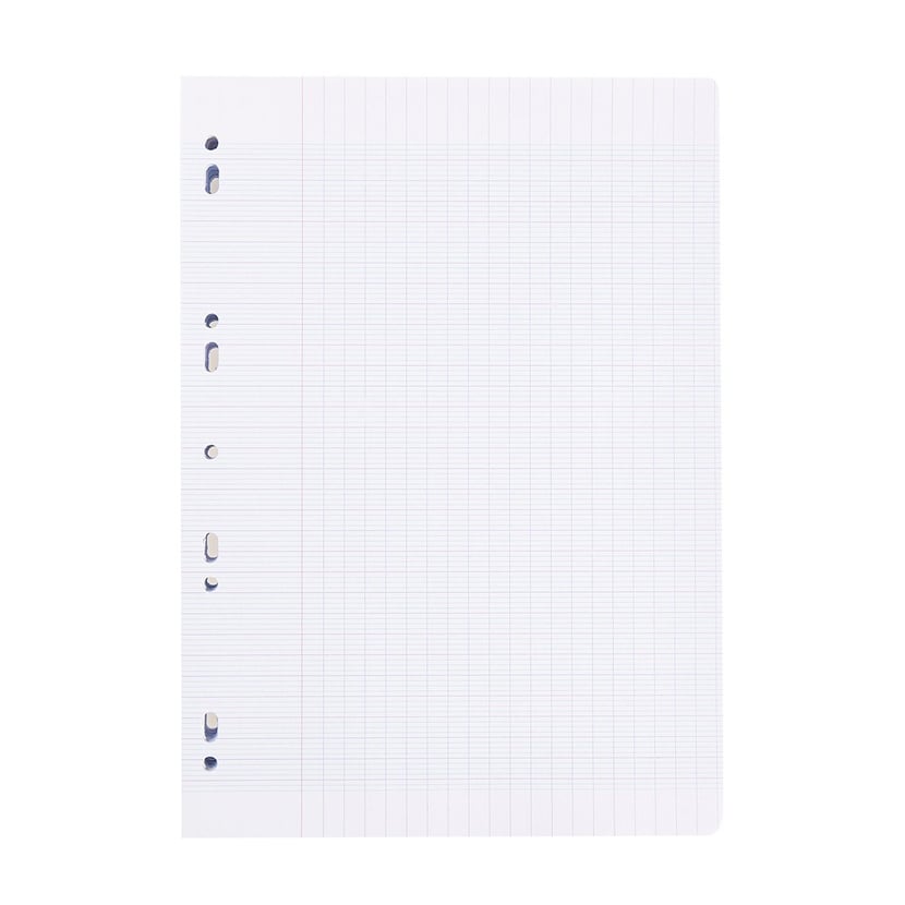 Feuilles simples A4 21 x 29.7 cm - 400 pages grands carreaux - 90 g/m² -  Blanc - Cultura - Feuille Simple - Copies - Feuilles