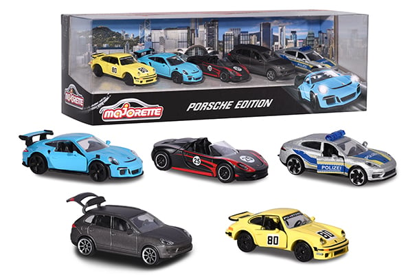 Smoby Majorette - Porsche Giftpack - Voitures Miniatures en Métal