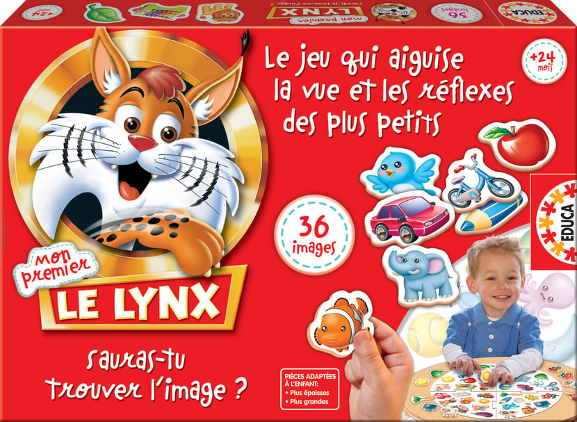 Mon premier lynx - Educa Borras - Jeux de société enfant