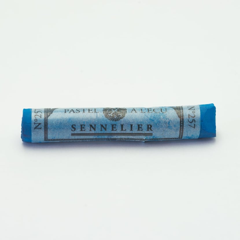 Pastel tendre à l'écu Bleu Céruléum 257 Pastel Dessin artistique — free download