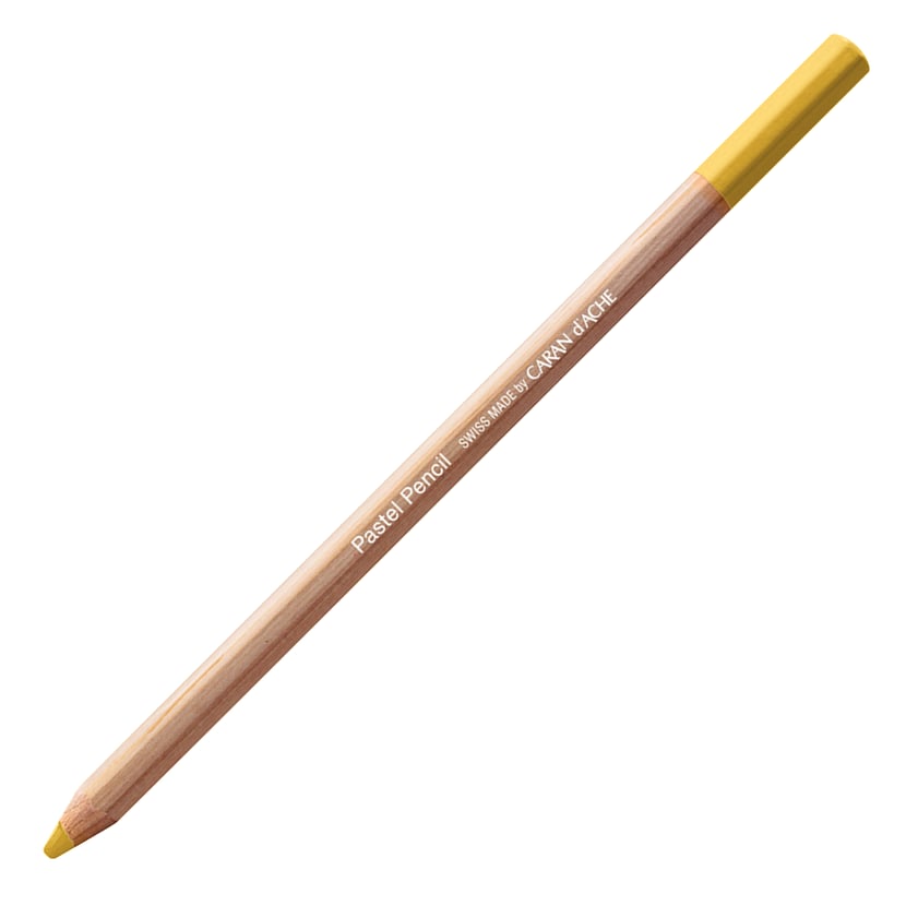 Crayon Pastel jaune bismuth doré n°820 - Caran d'Ache - Crayons