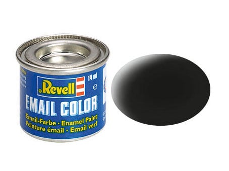 Peinture Revell pour maquette de bâtiment couleur noir mat numéro