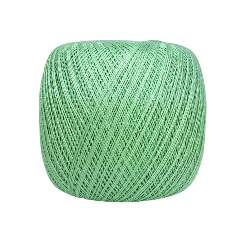 Coton Déco 8 - Vert eau - Distrifil - Pelote de coton - Crochet