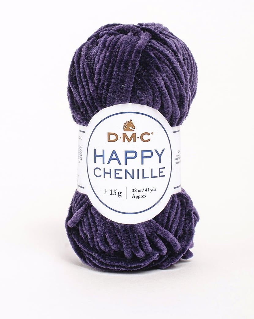 Happy Chenille - Violet 33 - DMC - Pelote de laine