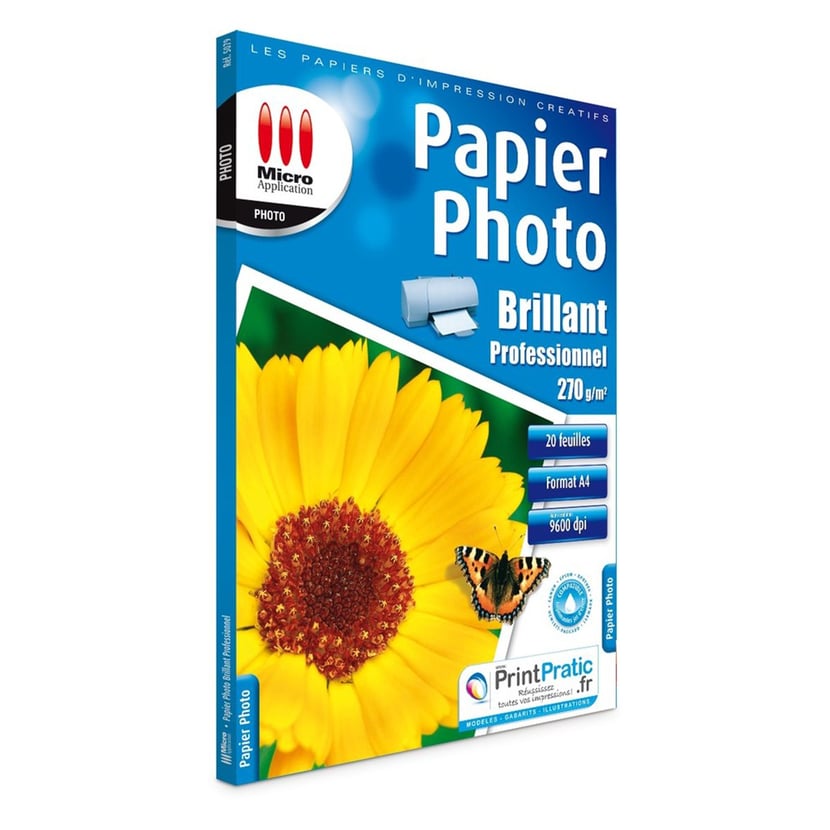 Papier photo professionnel - Meilleures ventes : Cahiers, Carnets &  Bloc-notes - Copies - Feuilles