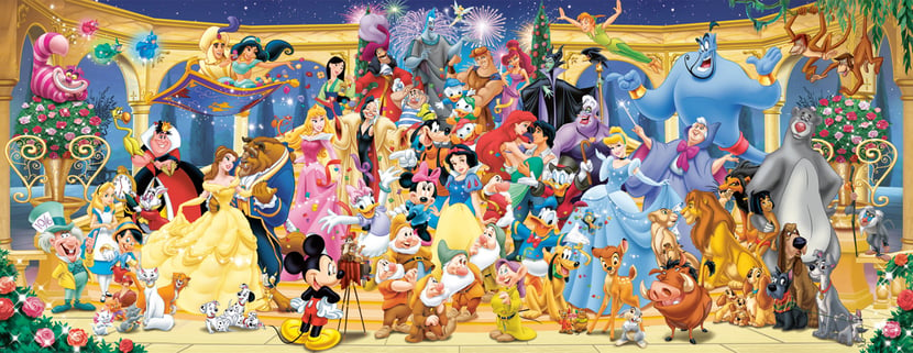 Puzzle Disney La Photo de Groupe - 1000 Pièces
