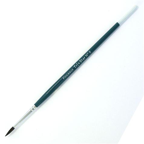 Lot Pinceaux Poils De Poney Lefranc Bourgeois - 4 Pinceaux Tailles 4,8,10,16 - Enfants 3+