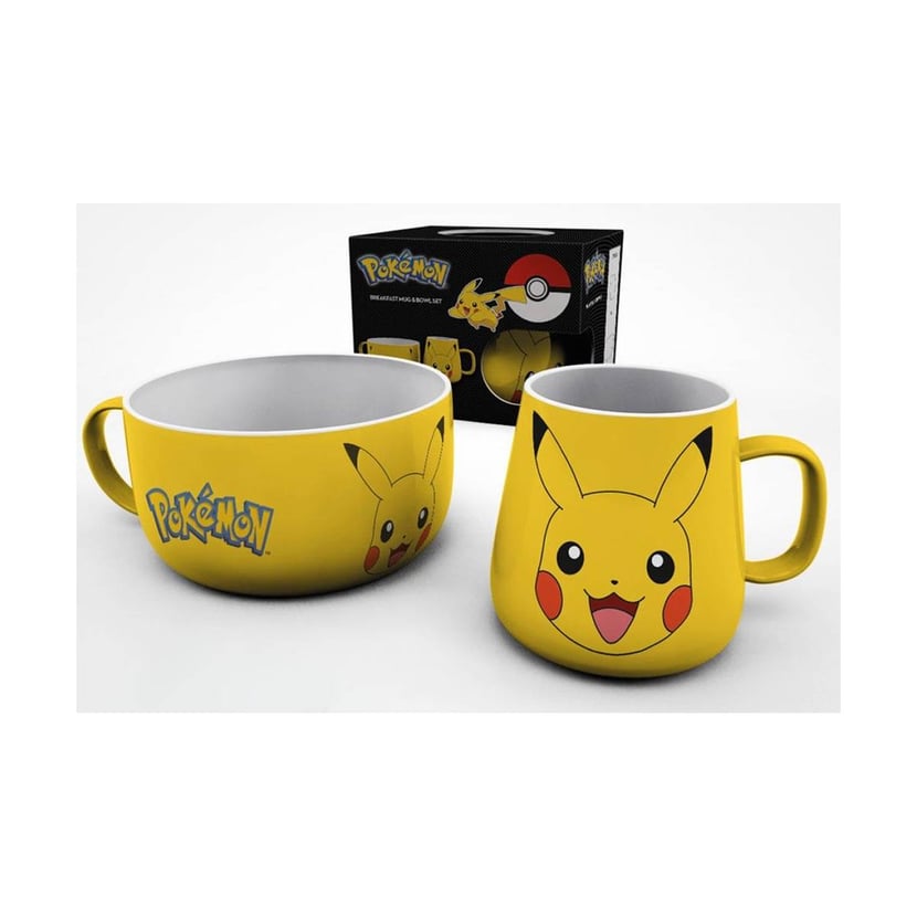 Boîte à goûter et gourde personnalisée thème pokemon pikachu - Fait main  avec ♥︎