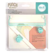 Punch board - Tag - We R Memory Keepers