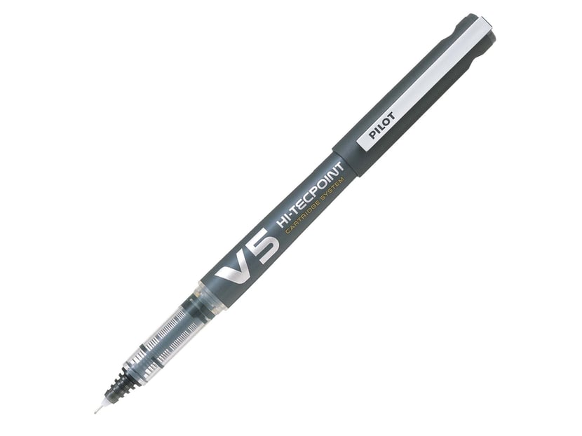 Stylo V5 rechargeable pointe fine noir PILOT : le stylo à Prix Carrefour