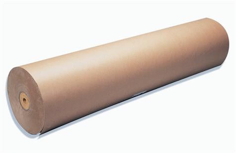 Papier kraft en rouleau, l: 150 cm, 200 gr, 50 m, brun - Papiers cadeau -  Creavea