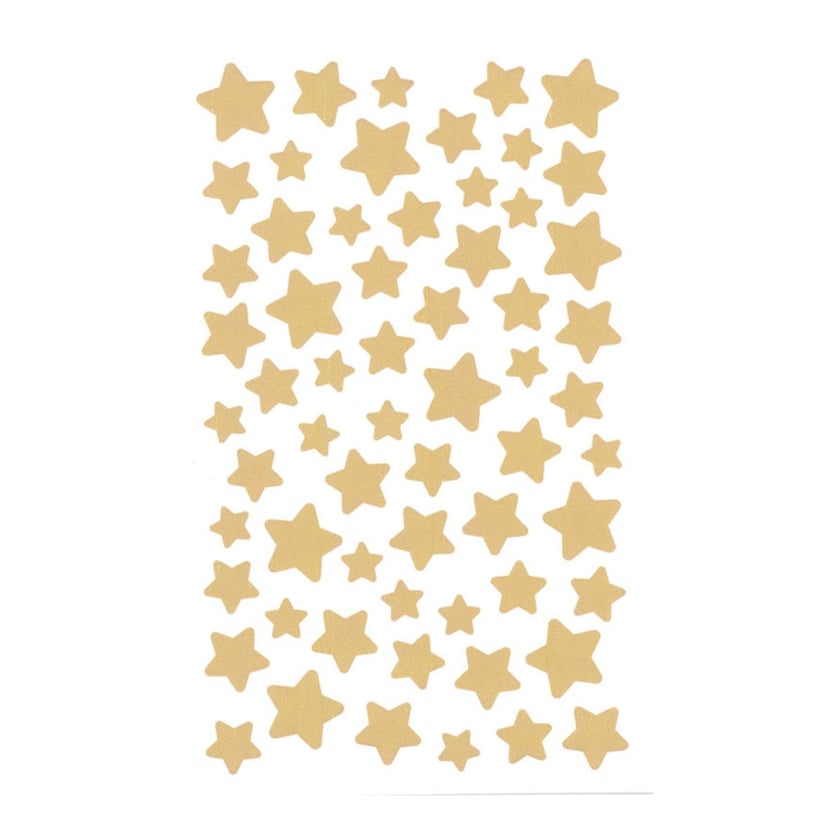 Stickers décoratifs avec étoiles ⭐ 85 Étoiles