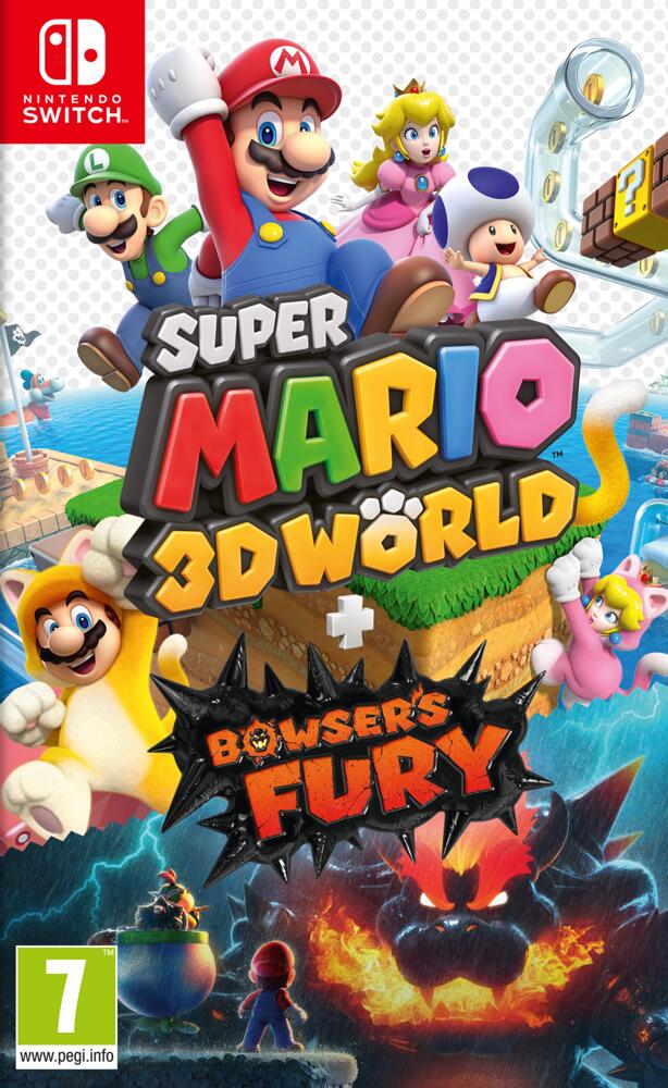Super Mario 3D World + Bowser's Fury - Jeux Switch