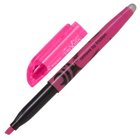 Surligneur effaçable Pilot - FriXion Light - Rose - Pointe biseautée