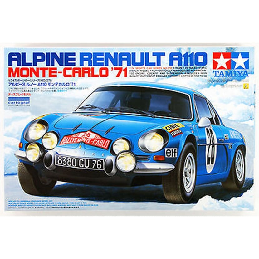 Maquette voiture - Renualt Alpine A110 - 24278